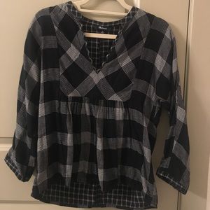 Madewell Peplum Top